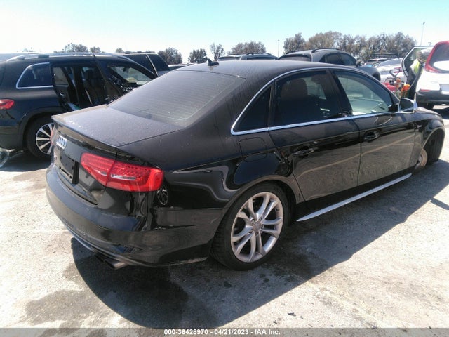 2013 AUDI S4 PREMIUM PLUS VIN: WAUBGAFL1DA167198