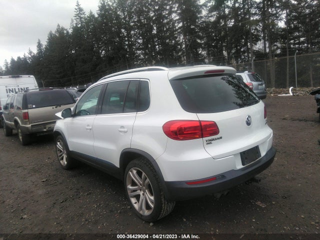 WVGBV7AX3GW580359 Volkswagen Tiguan Sel