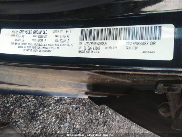 2010 CHRYSLER SEBRING LIMITED VIN: 1C3CC5FD8AN194524