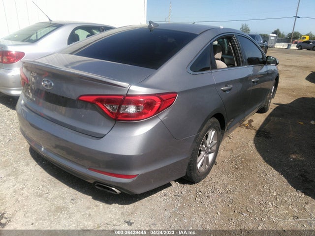 Hyundai Sonata 2.4l Se 2015 5NPE24AF8FH200002 Image 4