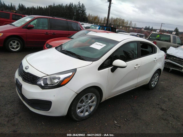 2013 KIA RIO LX VIN: KNADM4A33D6284763