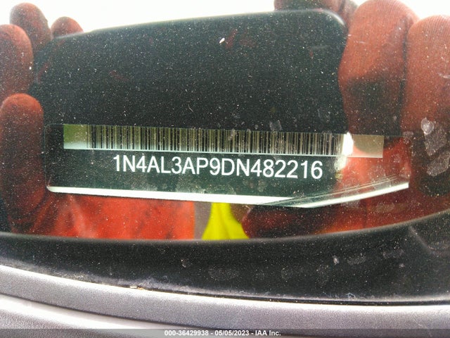 2013 NISSAN ALTIMA 2.5 SV VIN: 1N4AL3AP9DN482216