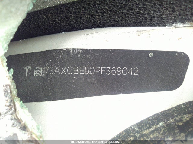 2023 Tesla Model X, VIN: 7SAXCBE50PF369042