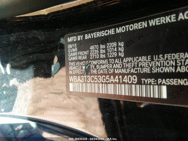WBA3T3C53G5A41409 BMW 4 Series 435i