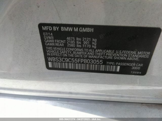 WBS3C9C55FP803055 BMW M3