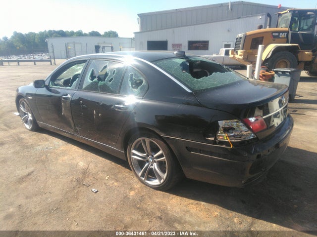 2007 BMW 7 SERIES 750LI VIN: WBAHN835X7DT69278