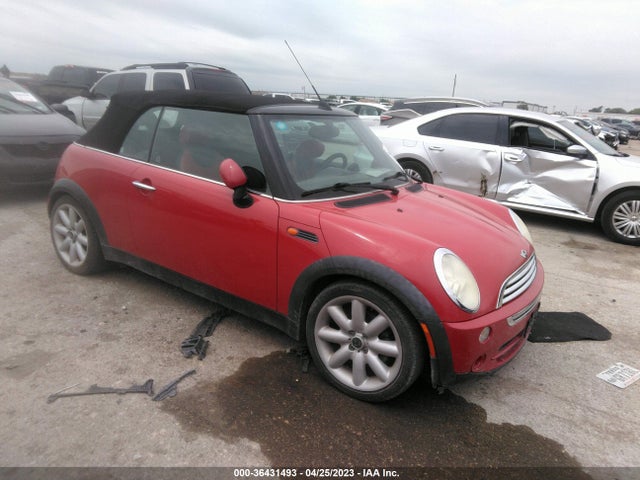 2006 MINI COOPER CONVERTIBLE VIN: WMWRF33576TG14128