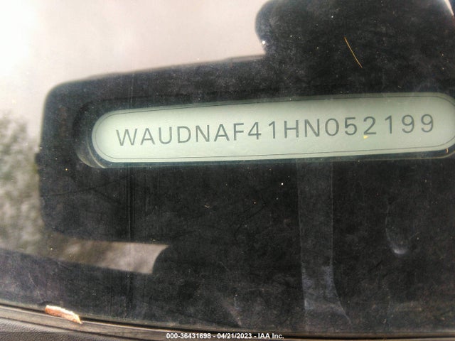 WAUDNAF41HN052199 Audi A4 Season Of Audi Premium