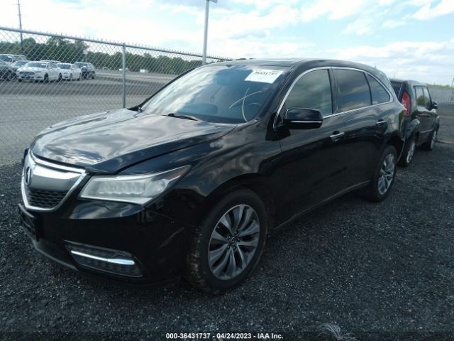 5FRYD4H41FB017372 Acura Mdx Tech Pkg