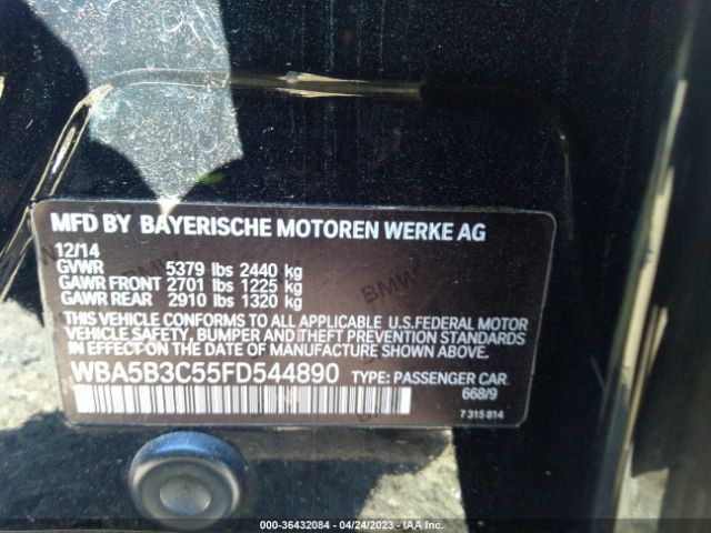 WBA5B3C55FD544890 BMW 5 Series 535i Xdrive
