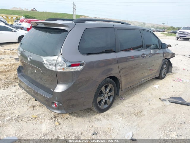 2016 TOYOTA SIENNA SE VIN: 5TDXK3DC7GS698709