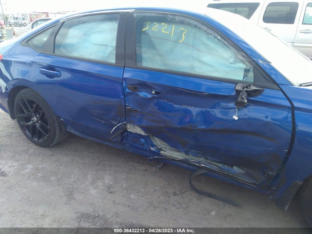 2022 HONDA CIVIC SEDAN SPORT VIN: 2HGFE2F58NH569614