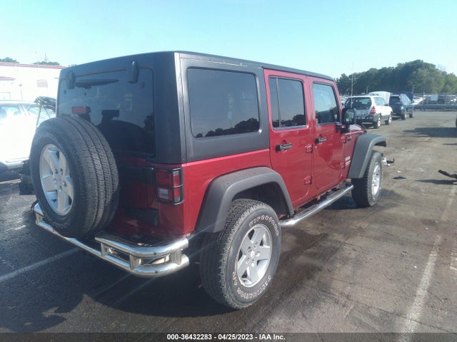 2012 JEEP WRANGLER UNLIMITED SPORT VIN: 1C4BJWDG1CL138519