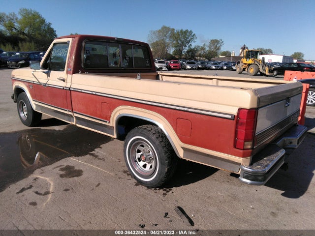 1985 FORD F150 VIN: 1FTDF15F1FNA07263