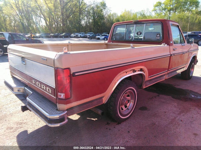 1985 FORD F150 VIN: 1FTDF15F1FNA07263