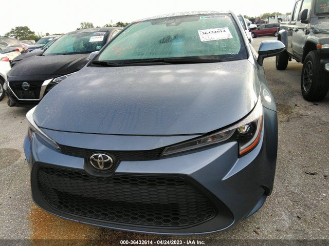 2021 TOYOTA COROLLA LE VIN: 5YFEPMAE0MP186475