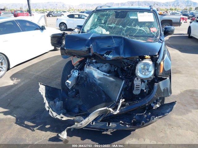 2016 JEEP RENEGADE LATITUDE VIN: ZACCJABT2GPD08525