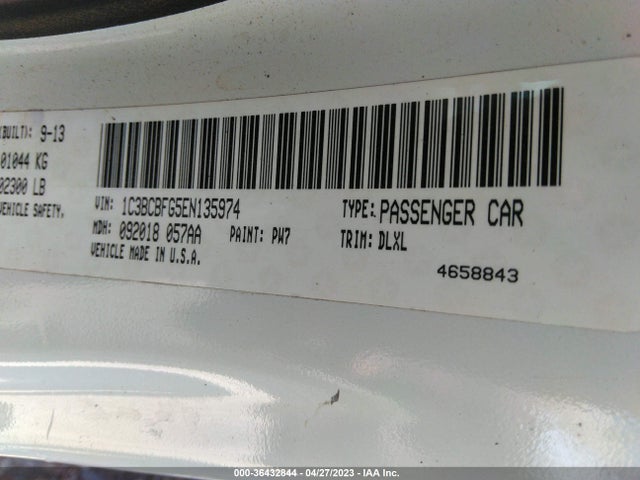 1C3BCBFG5EN135974 Chrysler 200 Limited