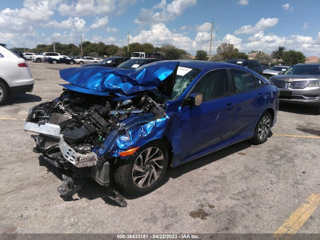 Honda Civic Sedan Ex 2018 2HGFC2F70JH576378 Image 2