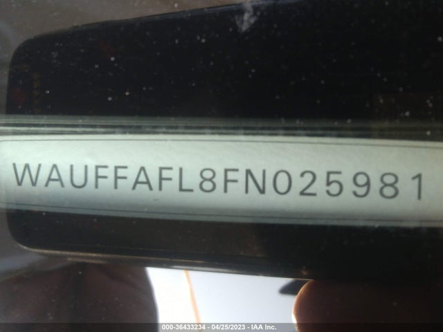 WAUFFAFL8FN025981 Audi A4 Premium Plus