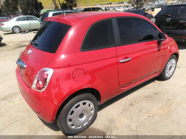 2012 FIAT 500 POP VIN: 3C3CFFAR8CT254028