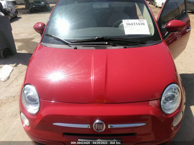 2012 FIAT 500 POP VIN: 3C3CFFAR8CT254028