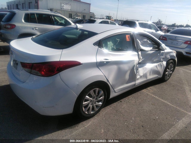 2011 HYUNDAI ELANTRA GLS PZEV VIN: 5NPDH4AEXBH009337