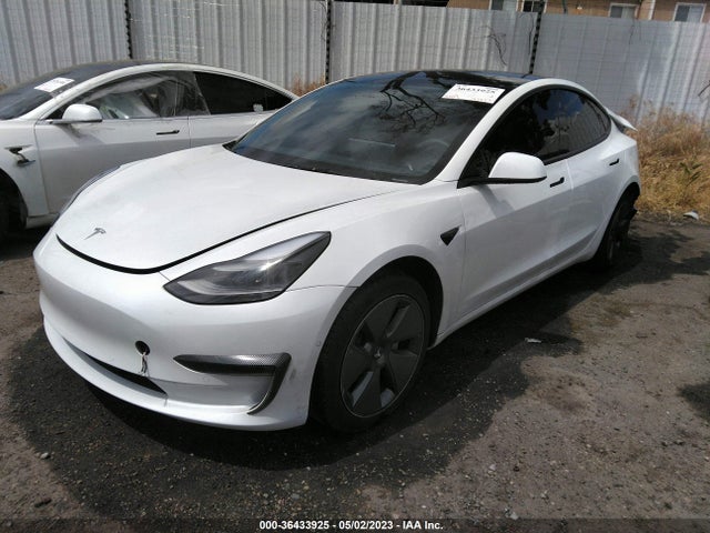 Tesla Model 3 Long Range 2022 5YJ3E1EB8NF252229 Image 2