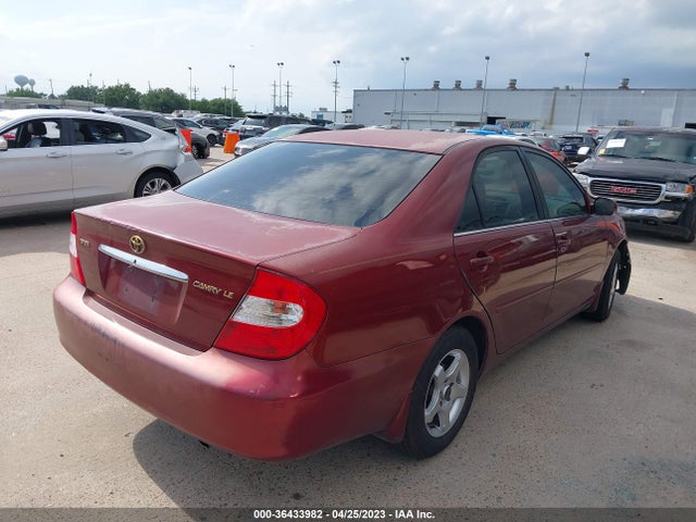 2002 TOYOTA CAMRY LE/SE/XLE VIN: 4T1BE32KX2U087195