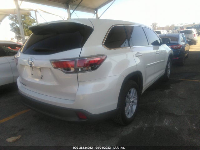 Toyota Highlander Le 2016 5TDZARFH3GS020076 Image 4