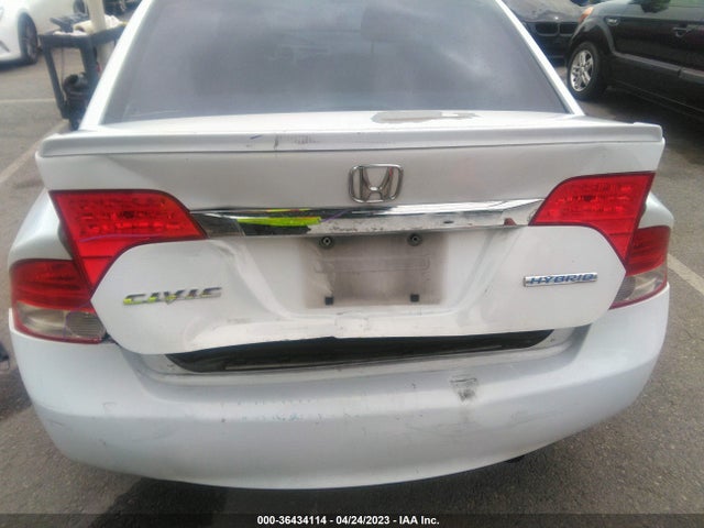 2009 HONDA CIVIC HYBRID VIN: JHMFA36269S006399