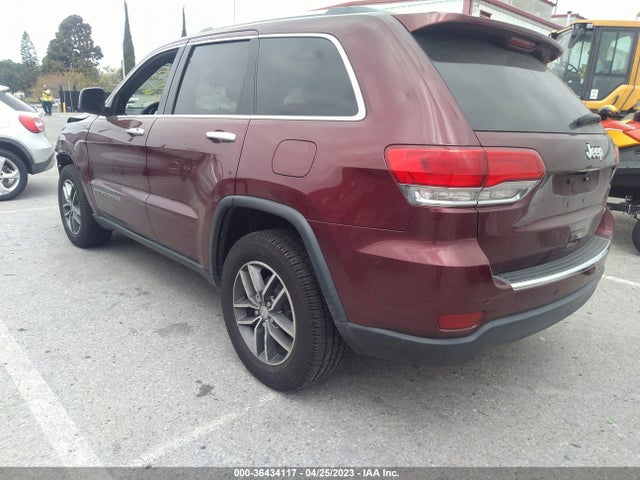 1C4RJEBG0JC301458 Jeep Grand Cherokee Limited