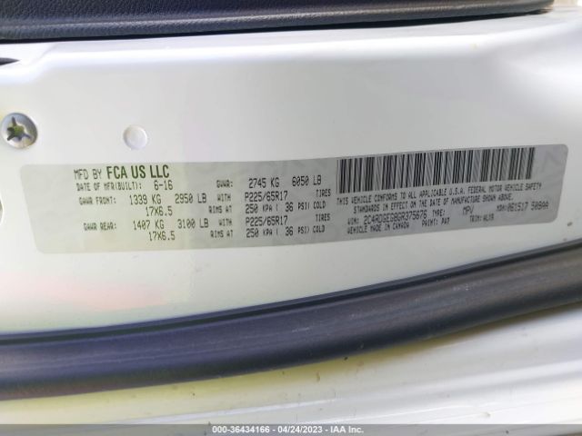 2C4RDGEG8GR375676 Dodge Grand Caravan R/t