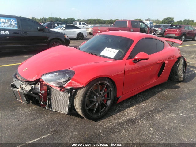 Porsche Cayman Gt4 2016 WP0AC2A84GK191352 Image 2