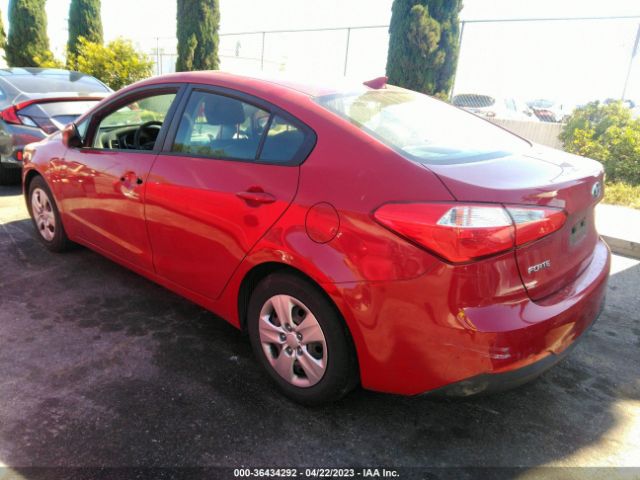 KNAFX4A67F5338116 KIA FORTE LX