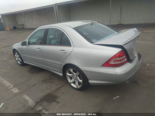 2007 MERCEDES-BENZ C-CLASS 2.5L SPORT VIN: WDBRF52H87F915870