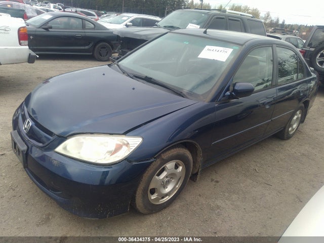 2005 HONDA CIVIC HYBRID VIN: JHMES96685S011693