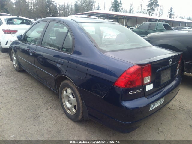 2005 HONDA CIVIC HYBRID VIN: JHMES96685S011693