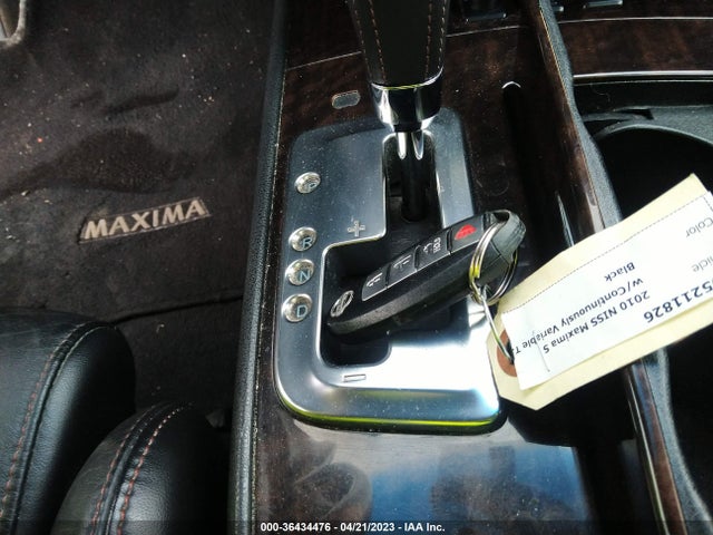 2010 NISSAN MAXIMA 3.5 VIN: 1N4AA5AP2AC870770