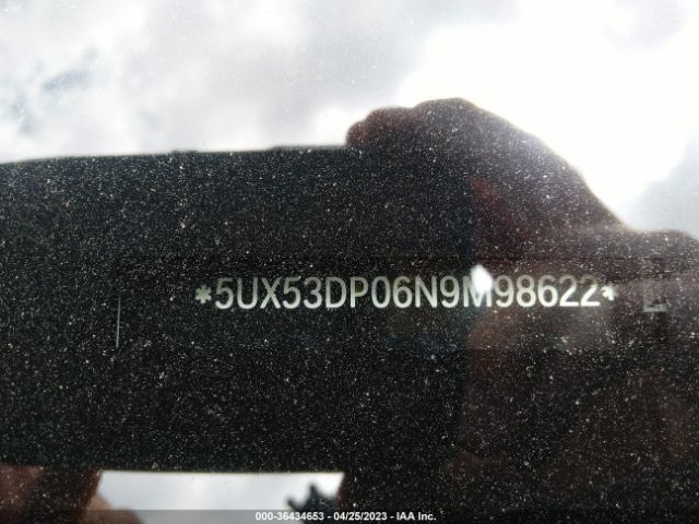 5UX53DP06N9M98622 BMW X3 Xdrive30i