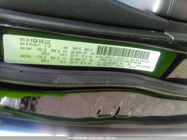 1C4RDJDG5KC606212 Dodge Durango Gt Plus