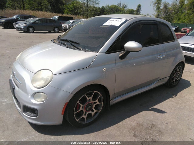 2012 FIAT 500 SPORT VIN: 3C3CFFBR7CT125986