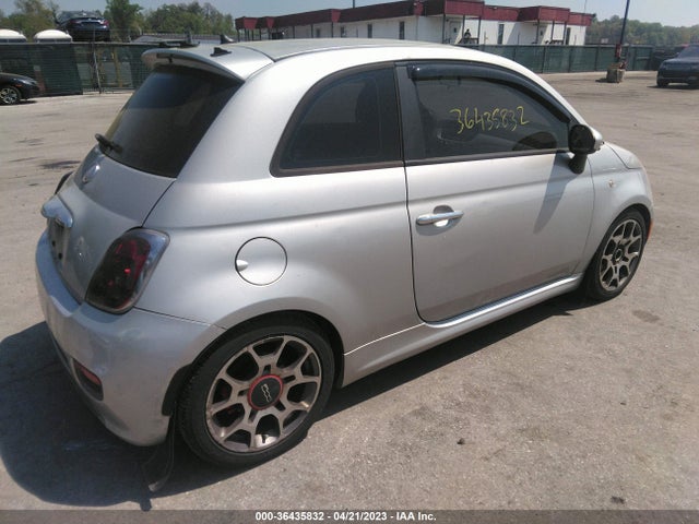 2012 FIAT 500 SPORT VIN: 3C3CFFBR7CT125986