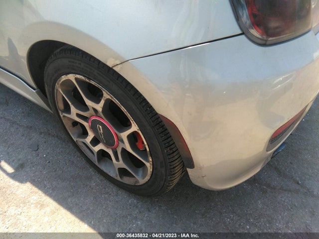 2012 FIAT 500 SPORT VIN: 3C3CFFBR7CT125986