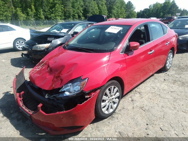 2017 NISSAN SENTRA SV VIN: 3N1AB7AP7HL678538