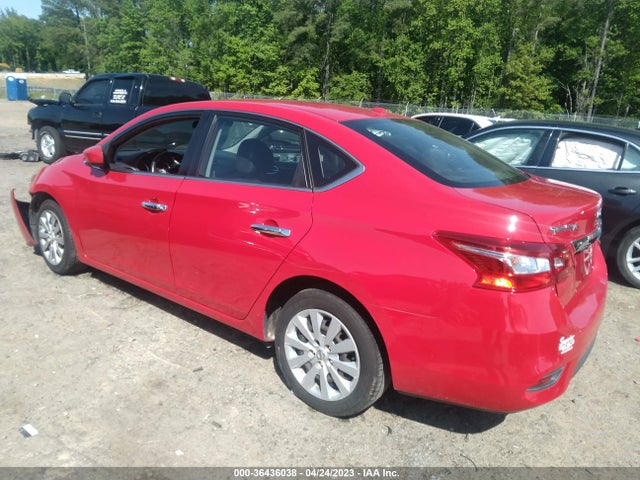 2017 NISSAN SENTRA SV VIN: 3N1AB7AP7HL678538