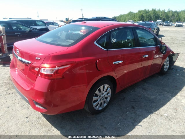 2017 NISSAN SENTRA SV VIN: 3N1AB7AP7HL678538
