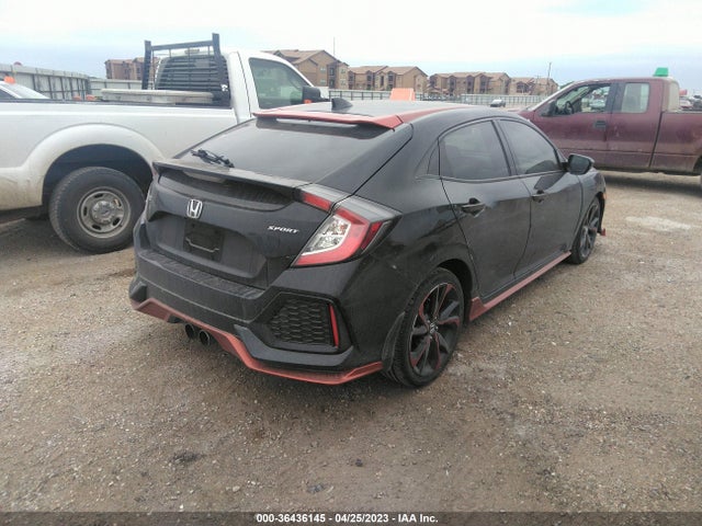 2019 HONDA CIVIC HATCHBACK SPORT VIN: SHHFK7H4XKU214596