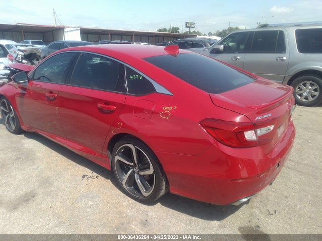 2019 HONDA ACCORD SEDAN SPORT 1.5T VIN: 1HGCV1F37KA034554