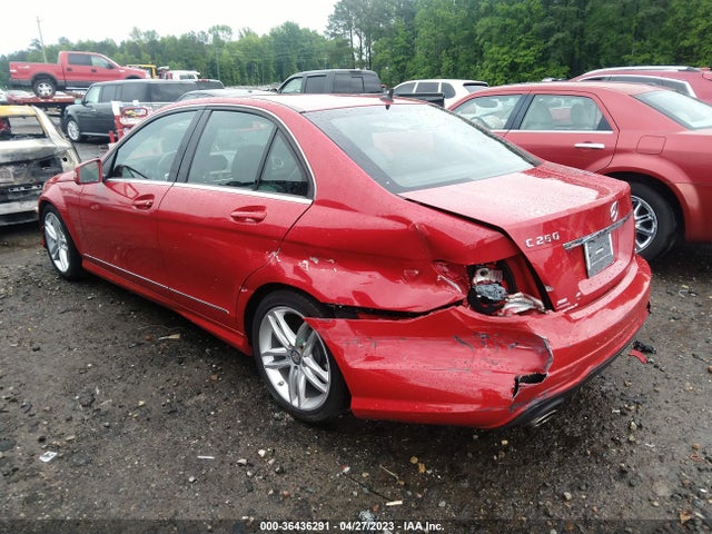 2013 MERCEDES-BENZ C-CLASS C 250 VIN: WDDGF4HB5DA790850